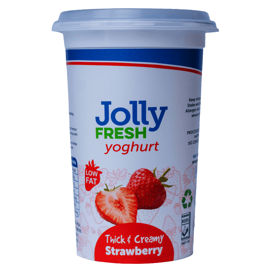 Jolly Fresh Strawberry Yoghurt