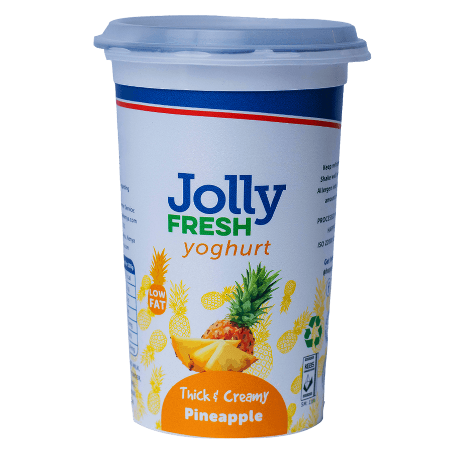 Jolly Fresh Pineapple Yoghurt